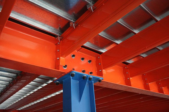 Upright and Main Beam Connection