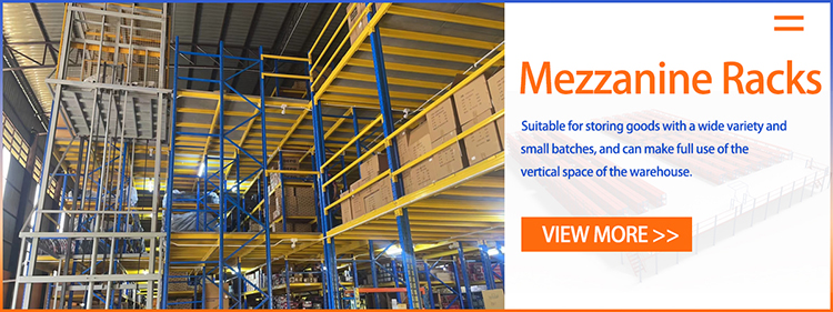Free Design Industrial Steel Platform Warehouse Multi-Tier Racking Support Mezzanine Floor