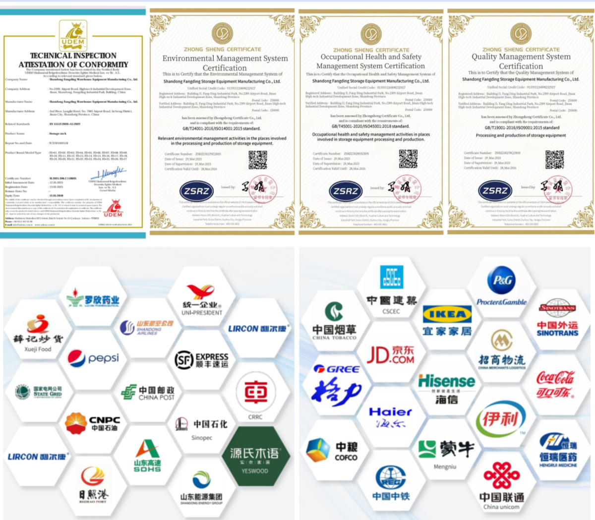 Certificates
