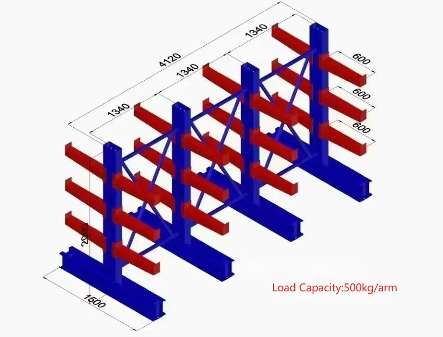 Cantilever Rack Diagram 4