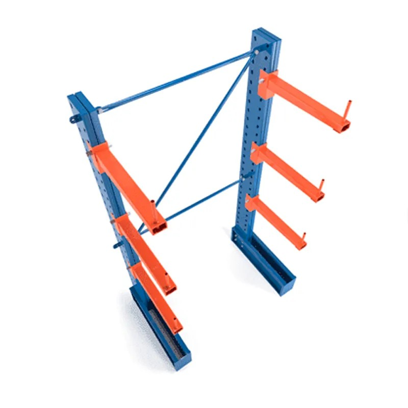 I-Beam Electrostatic Powder Coated Adjustable Cantilever Rack for Long Goods Storage