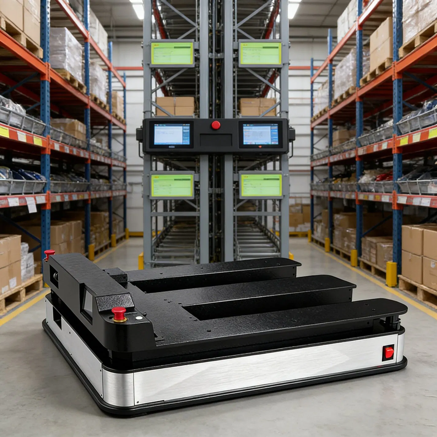 1200kg Autonomous Mobile Robot Agv with Laser Navigation for Material Transfer