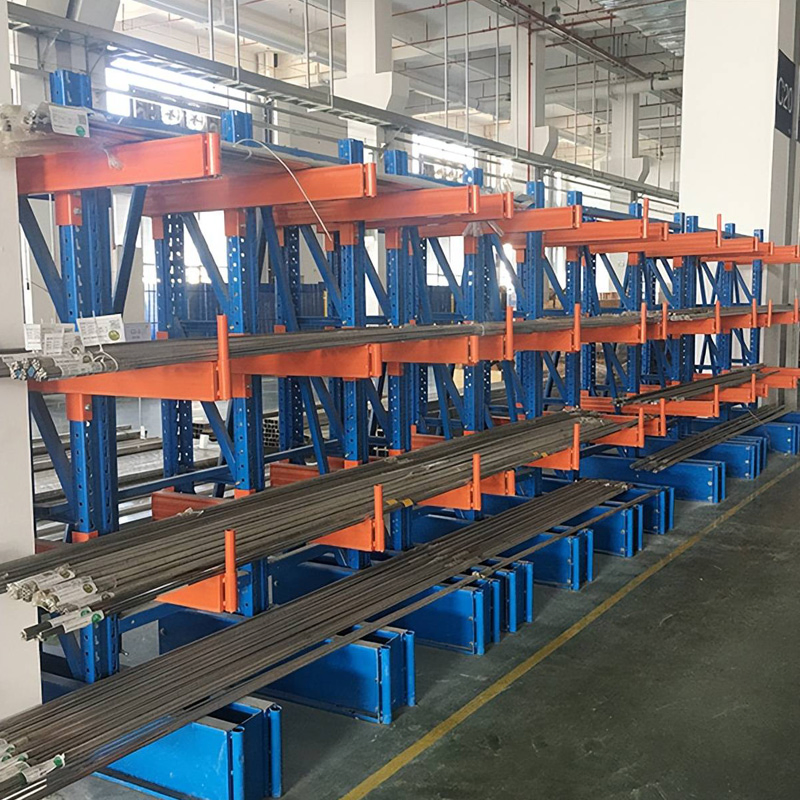 Heavy Duty High Capacity Adjustable Steel Cantilever Rack for Industrial Warehouse Storage
