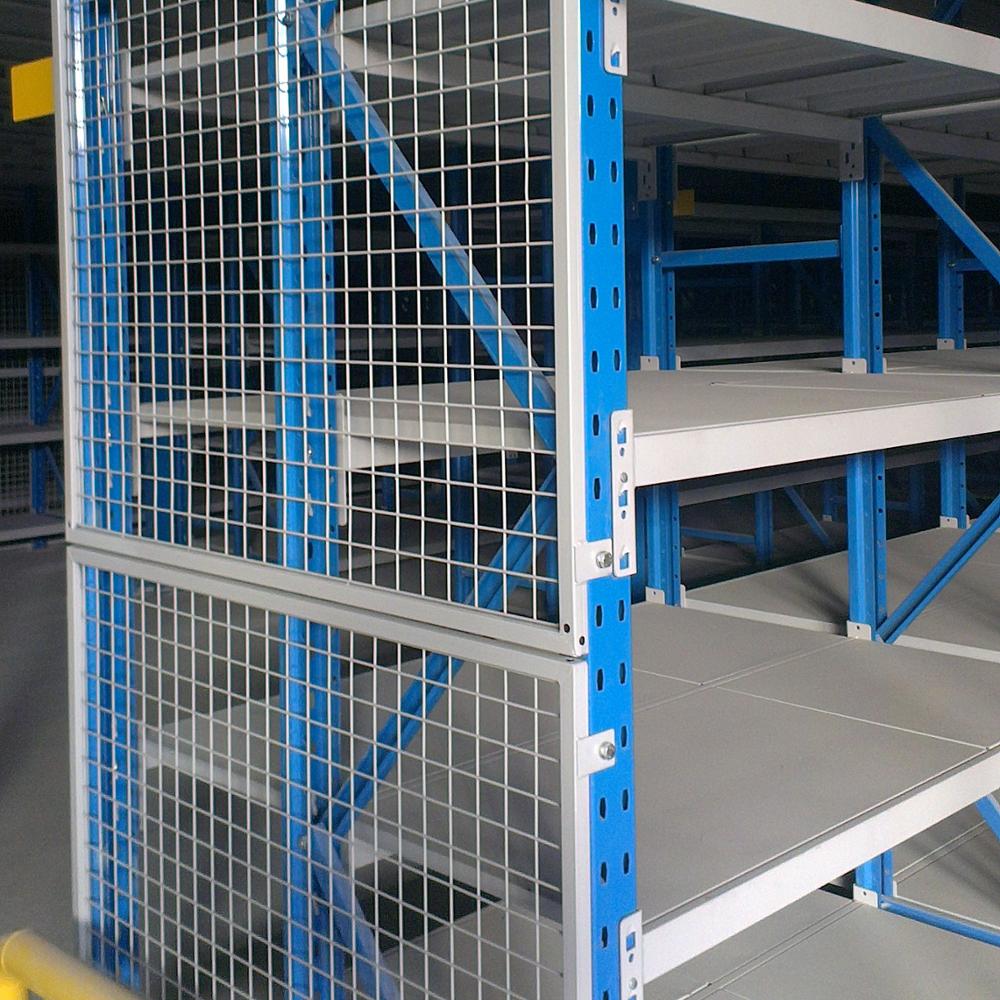 Integrated Warehouse Storage Racking System Steel Mezzanine Floor with Steel Stair