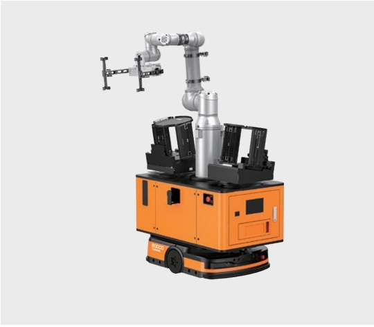 600kg Pallet Trolley Material Handling Warehouse Agv AMR Backpack Latent Mobile Robot