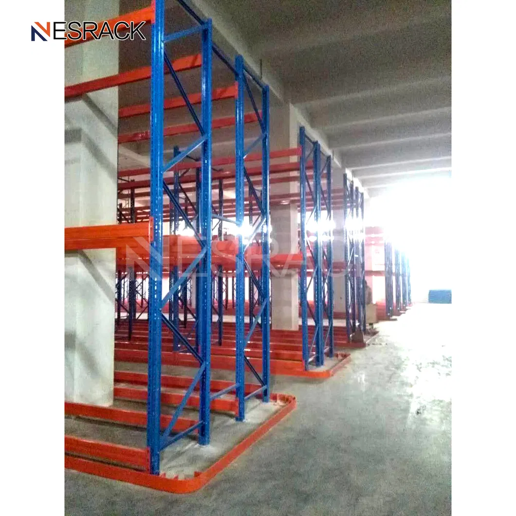 China Vna Pallet Rack Narrow Aisle Storage Boltless Rack System Customized Adjustable for Warehouse