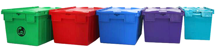 Customized color storage totes