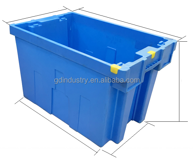 Stackable Nestable Plastic Tote Bin HDPE PP
