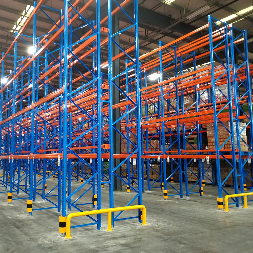 Steel Metal Racks Heavy Duty Pallet Racking Steel Pallet Treadrop Shuttle Racking Automatic Cantilever Warehouse Storage Rack