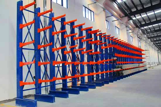Outside Usage Hot Dipped Galvanized Cantilever Rack