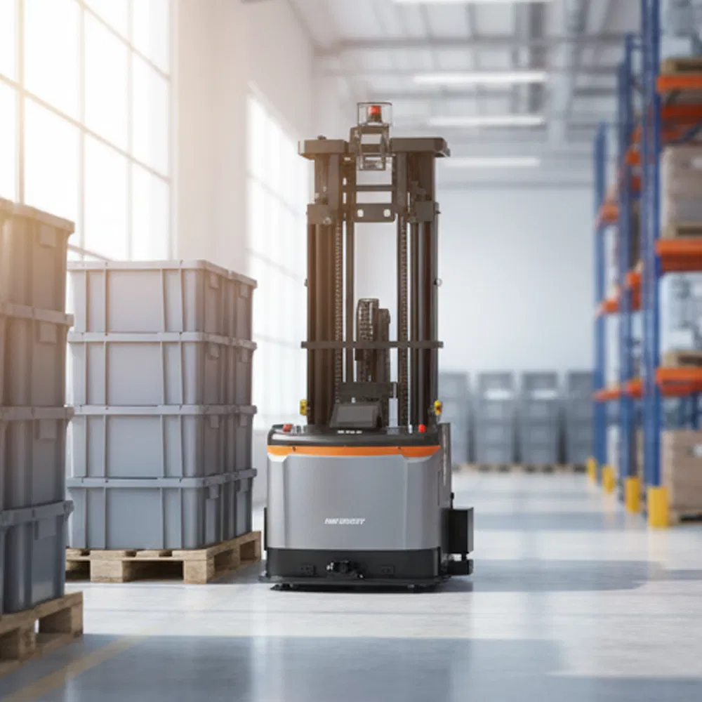 2000kg Heavy Load Forklift Mobile Robot for Efficient Logistics