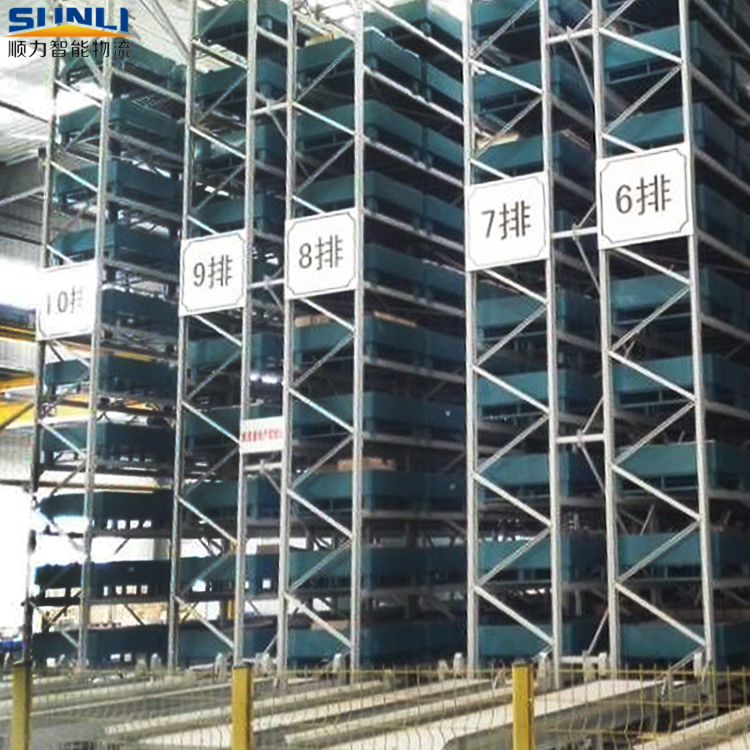 Factory Direct Automated AS&amp;RS Multi-Layer Steel Intelligent Pallet and Tote Bin Storage Racks Equipment System
