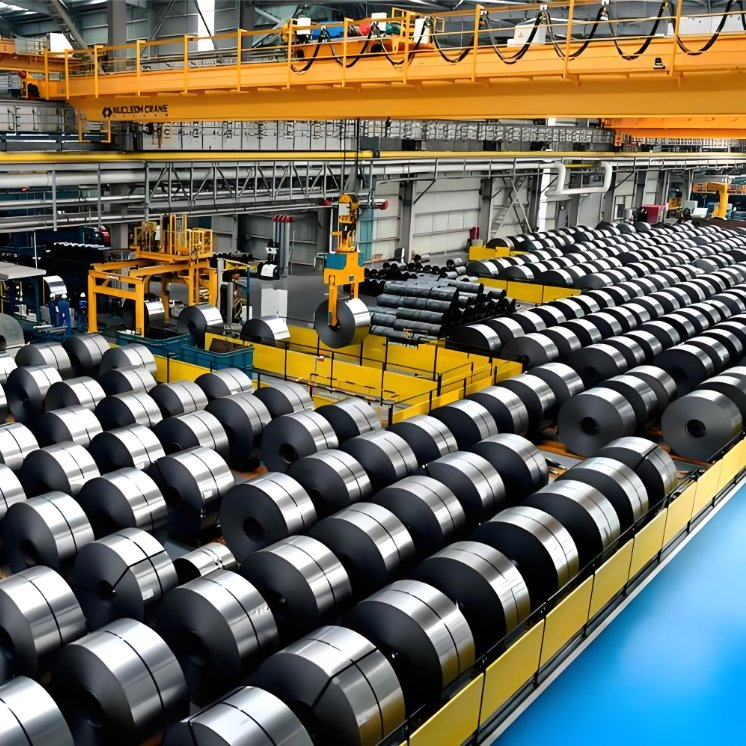 Automated Storage and Retrieval System as/RS Management for Steel Coils Warehousing