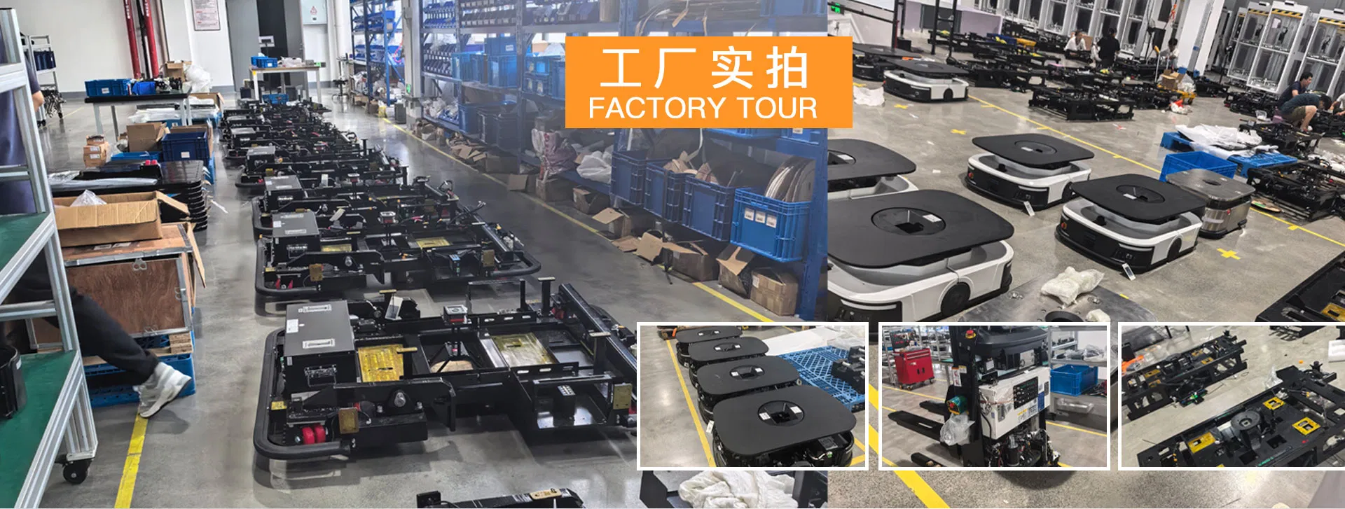 Agv Forklift Robot with Laser Slam Navigation for Heavy-Duty Warehouse Operations