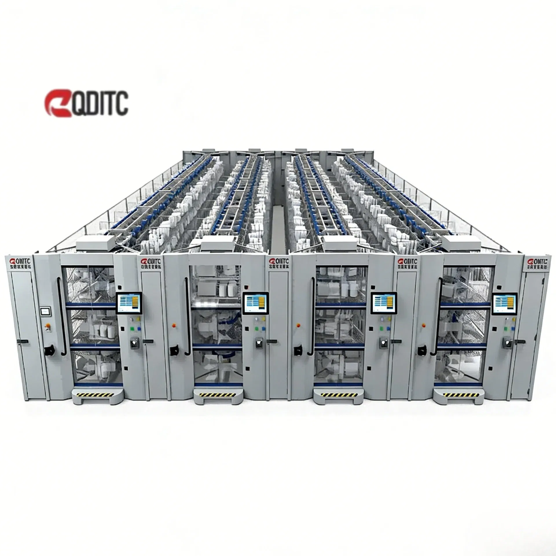 Advanced Horizontal Carousel System for Efficient Warehouse Management