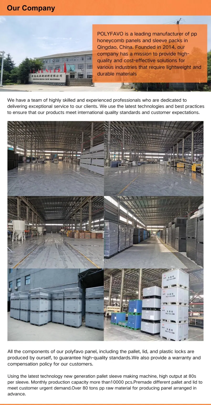 OEM ODM Customized Lightweight Heavy Duty Collar Sleeve Collapsible Z Fold Pallet Box