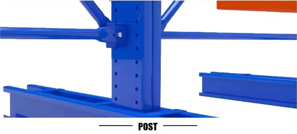 Warehouse Customized Steel Heavy Duty Cantilever Storage Racking for Tube Pipe