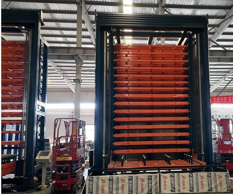 Robotic Automatic Sheet Metal Warehouse High Density Smart Storage System