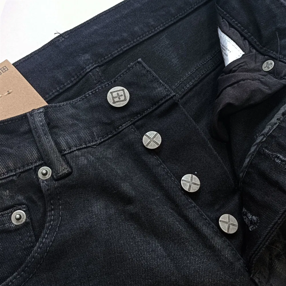 Calças de Denim Premium Ksubii Estilo com Rasgos Personalizados