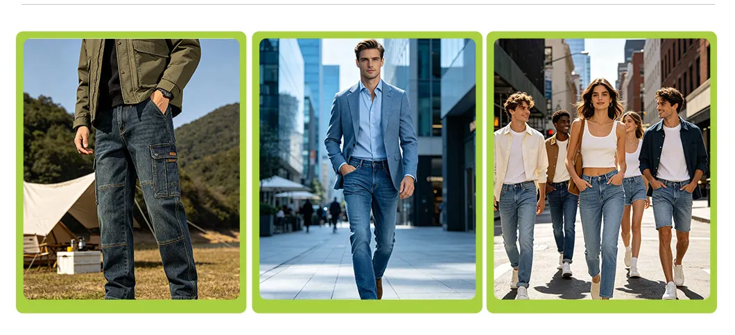 Calça Jeans Masculina Street com Detalhe de Rasgos e Gradiente Fadado Premium
