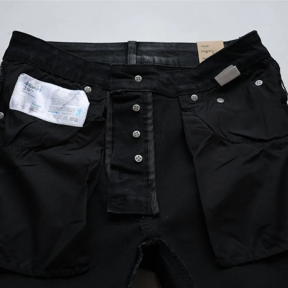 Sourcing de Denim Premium Apresentando Jeans Desgastados Estilo Ksubii Personalizados