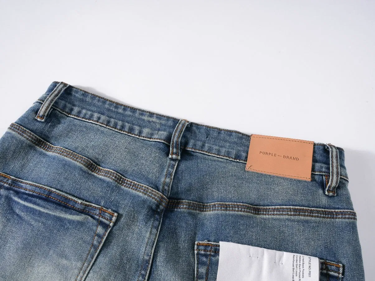 Calças Jeans Retro Whiskering para Atividades ao Ar Livre