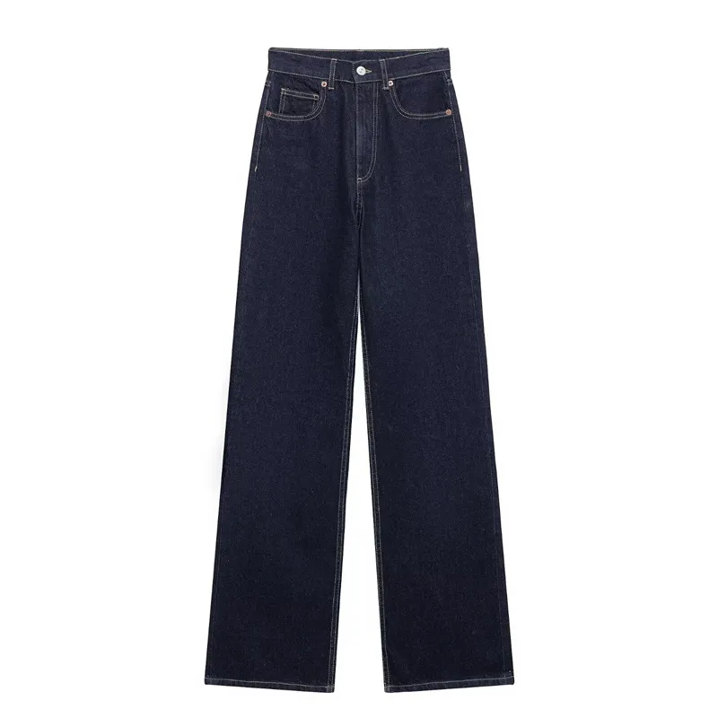Jeans femininos de cintura alta estilosos para conforto e ajuste no dia a dia