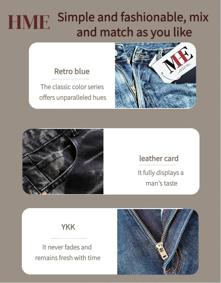 Jeans Slim Fit Estilosos para Homens na Rua Principal
