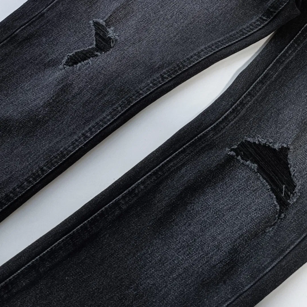 Fabricante de Jeans Slim Fit Vintage Lavado Inspirado na Ksubii