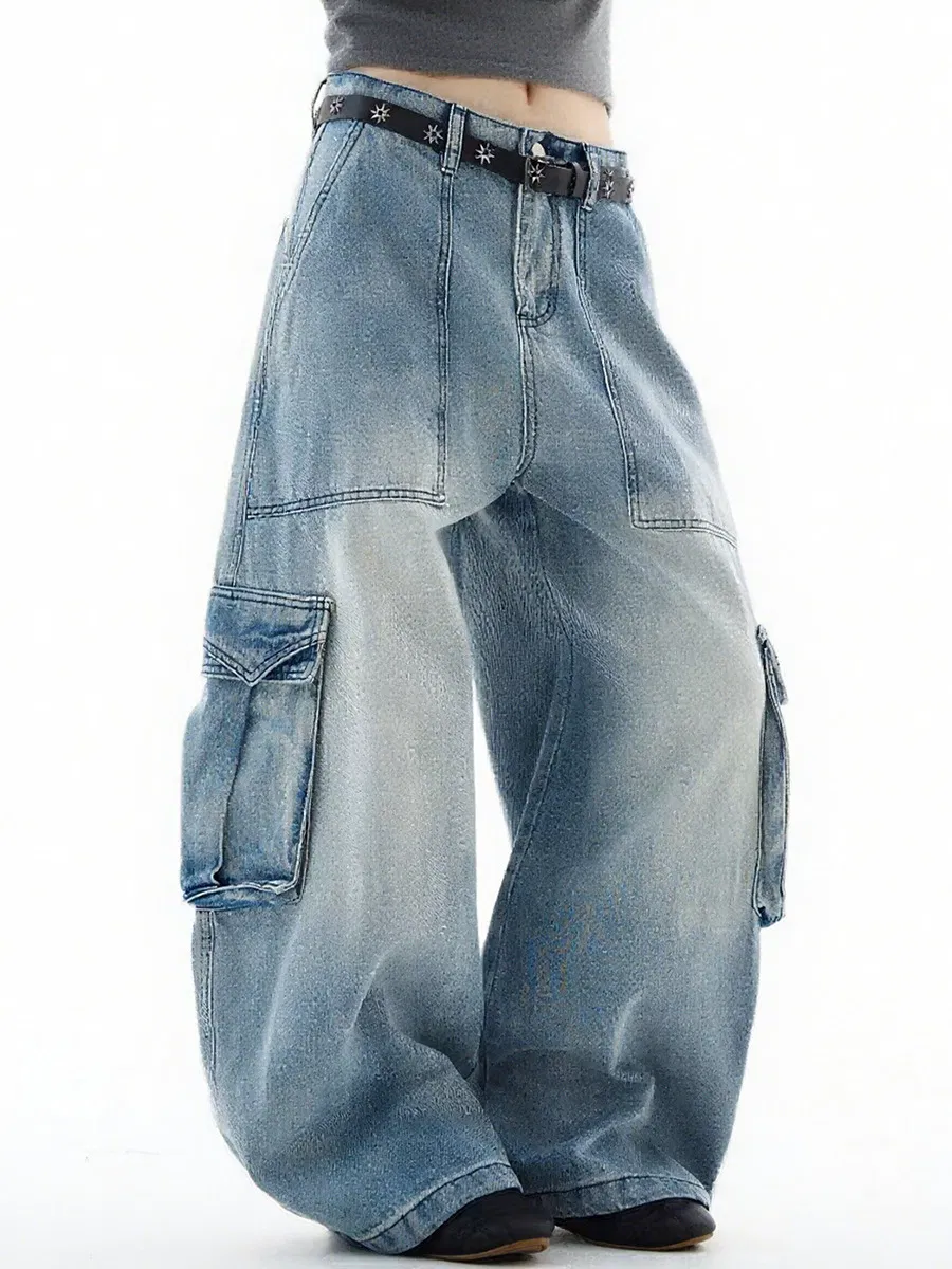 Calças Jeans Femininas Mom Fit Denim Lavagem Cinza Denim Sustentável Barra Crua para Importadores de Vestuário Marca Privada Calças Jeans