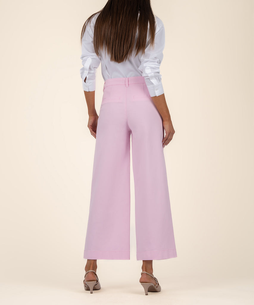 Calças Jeans Femininas de Alta Qualidade, Design Personalizado, Casuais, Jeans de Perna Larga Lavados para Mulheres