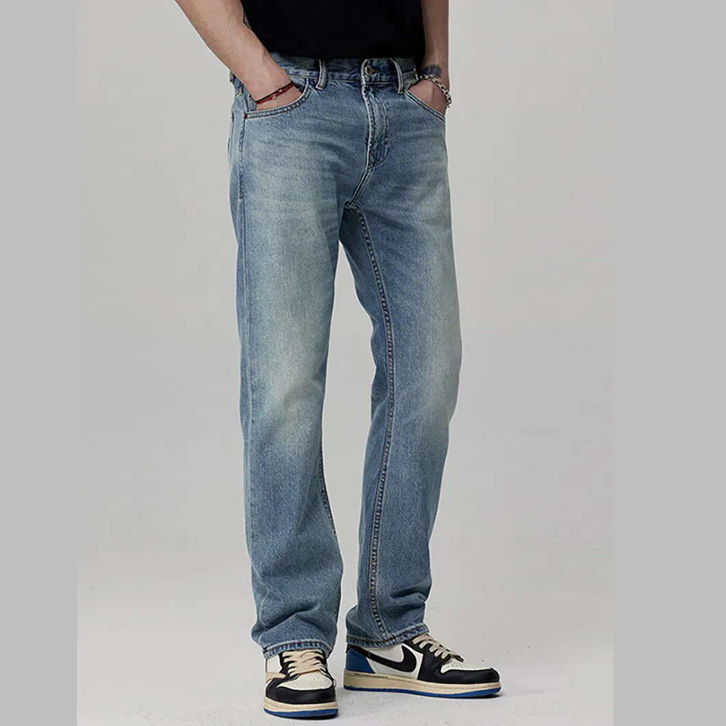 Novos Jeans Slim-Fit Personalizados para Homens