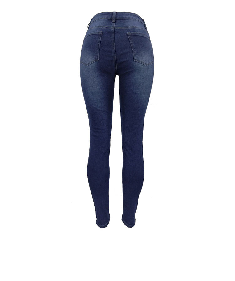 Calças skinny estilo europeu para mulheres