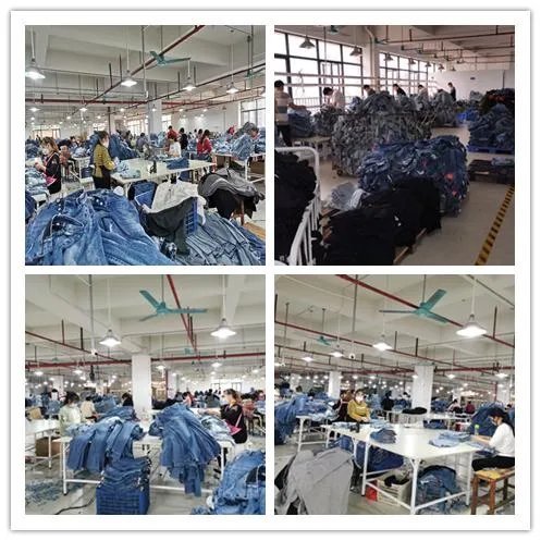 Calças femininas de cintura alta skinny de denim personalizadas de alta qualidade