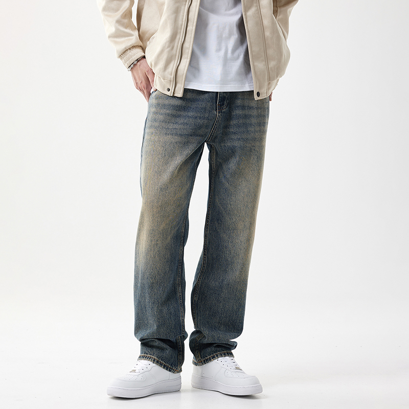 Calça Jeans Slim Fit para Homens, Fabricação Personalizada de Jeans, Qualidade de Exportação para o Mercado do Oriente Médio