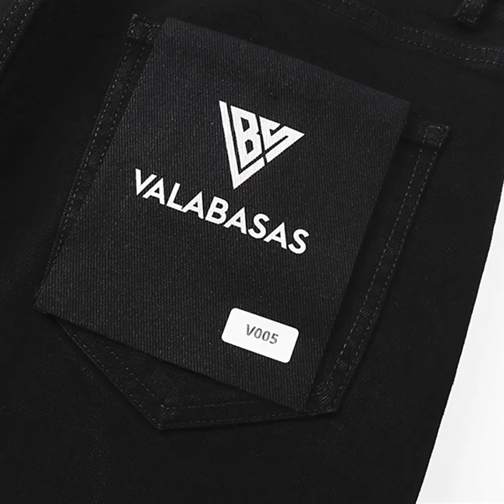 Calças de Jeans Vintage Desgastadas e Rasgadas para Homens Premium High Street Detalhe 5