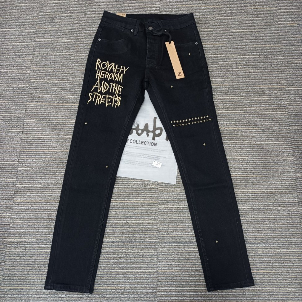 Calças de Denim Slim Fit Ksubii por Atacado Design Personalizado