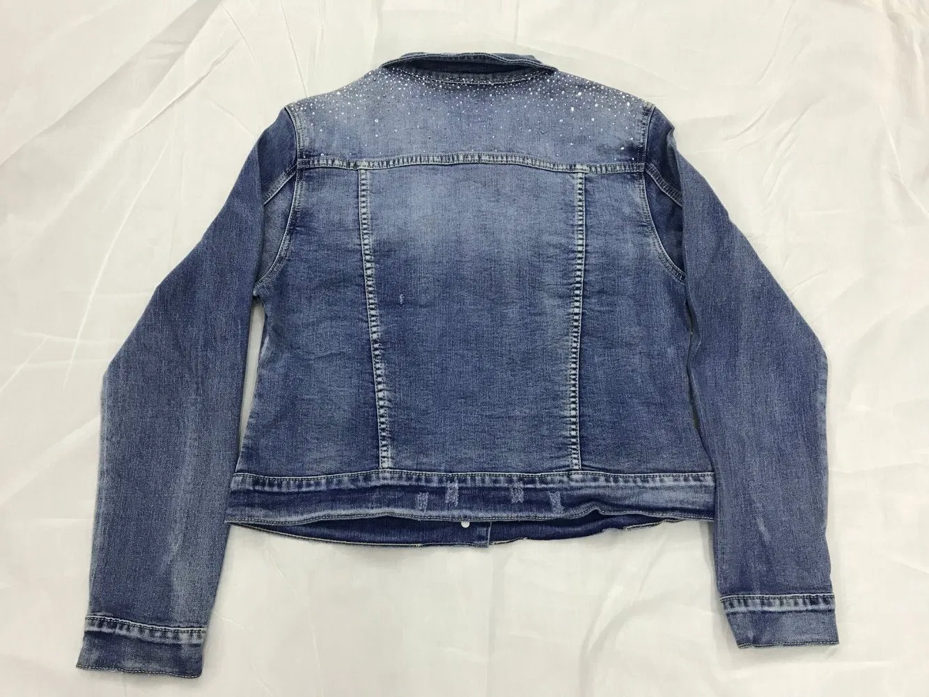 Calças Jeans Femininas / Atacado para Meninas / Denim Personalizado de Algodão Skinny Reto Stretch Rasgado Casual de Negócios Moda de Alta Qualidade