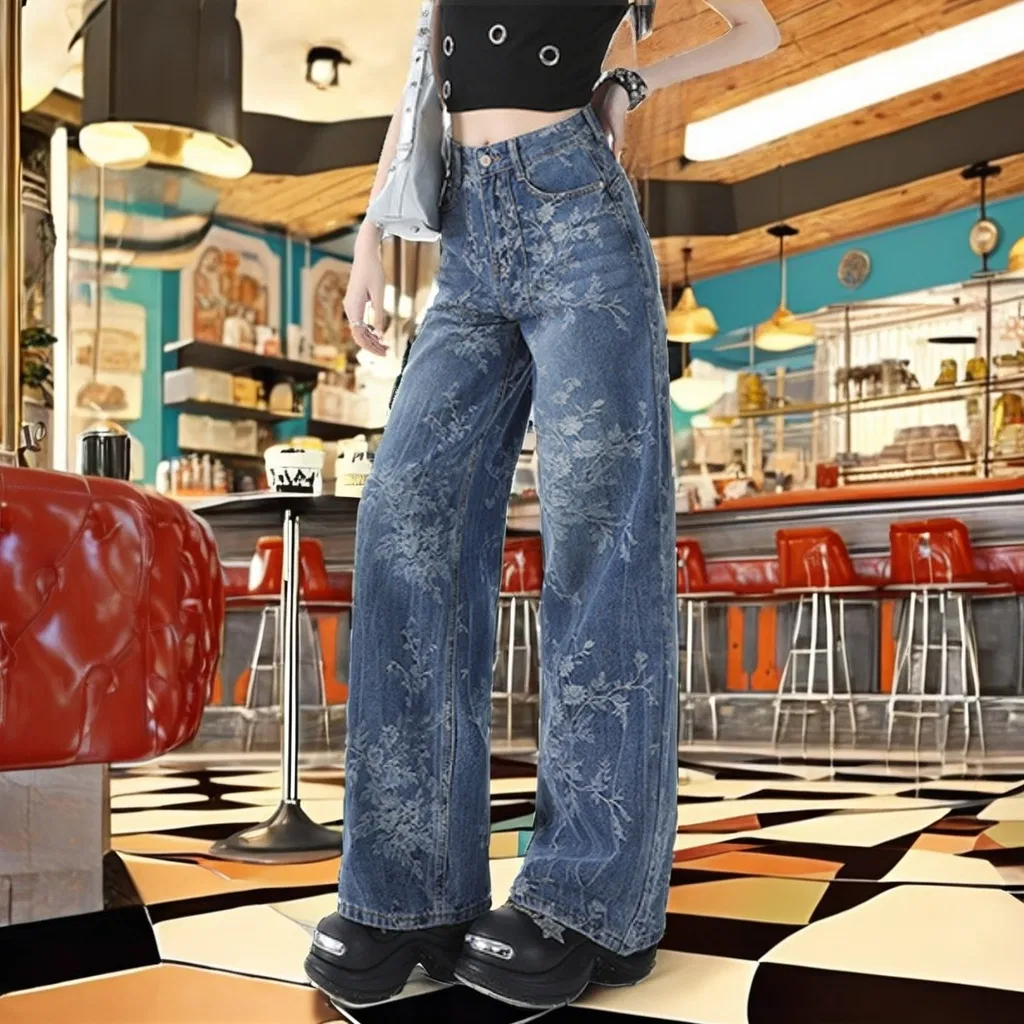 Calças Jeans Retro 7
