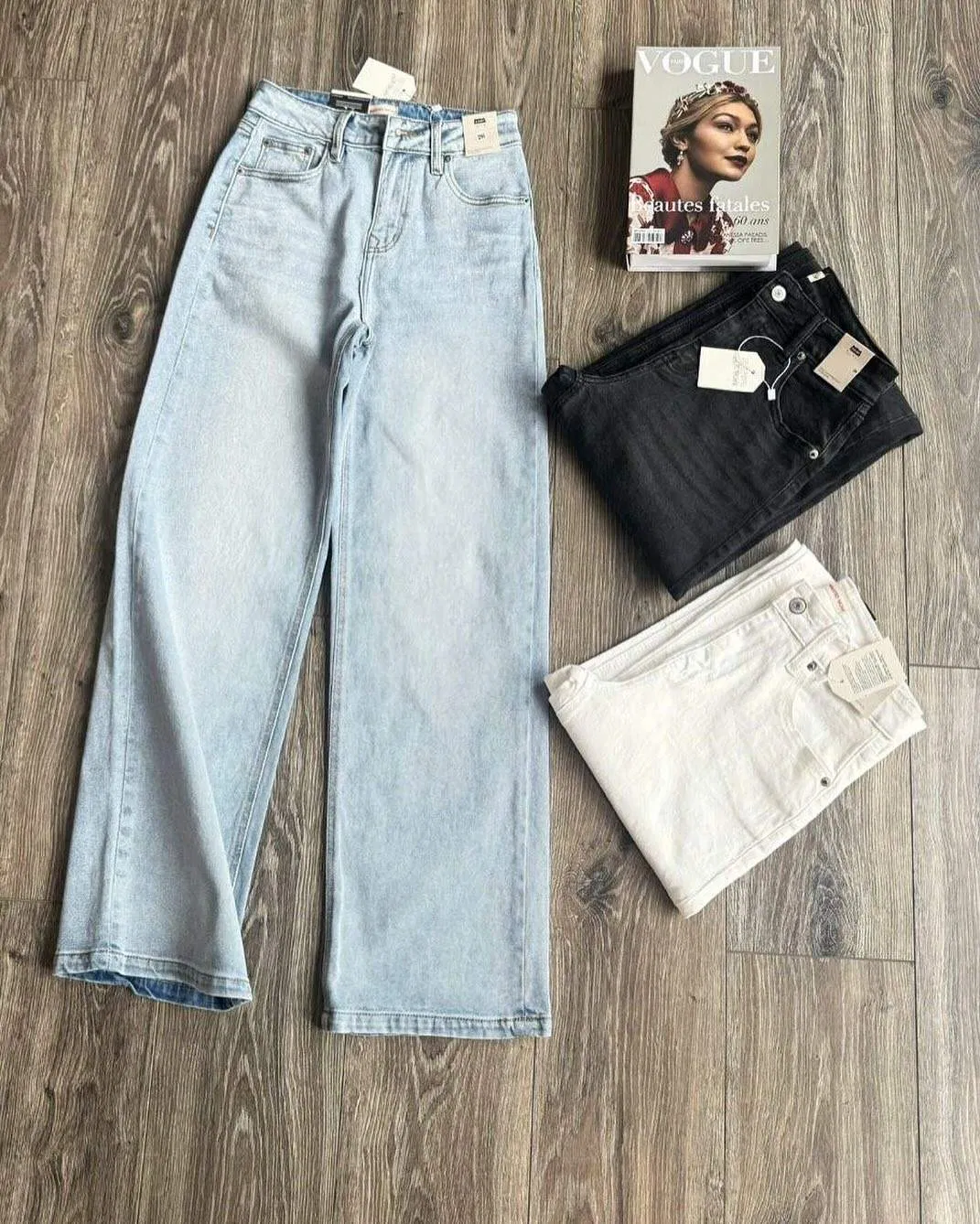 Calças Masculinas Casuais de Algodão Largas Retro Personalizadas 100%