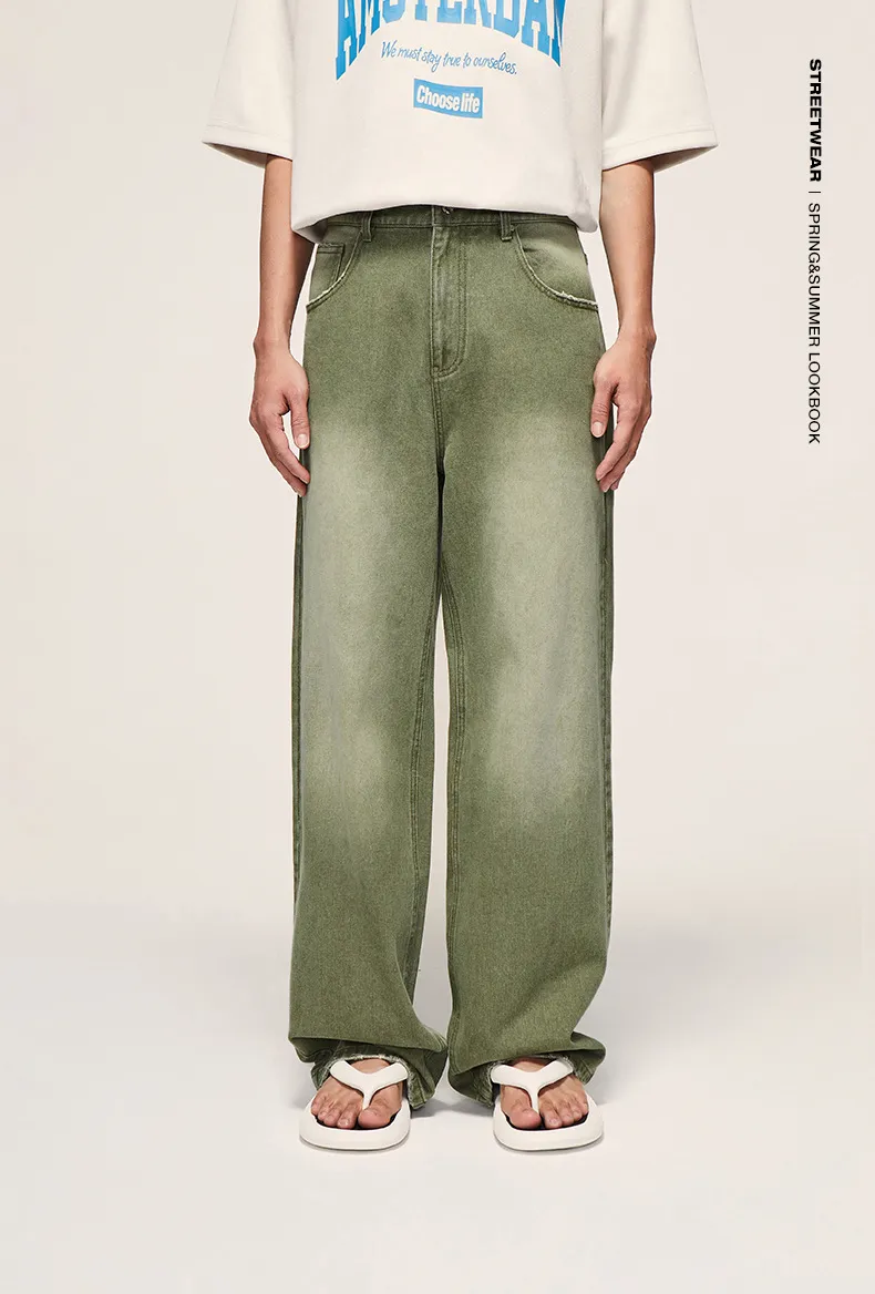 Jeans de Largura Solta Detalhe 3