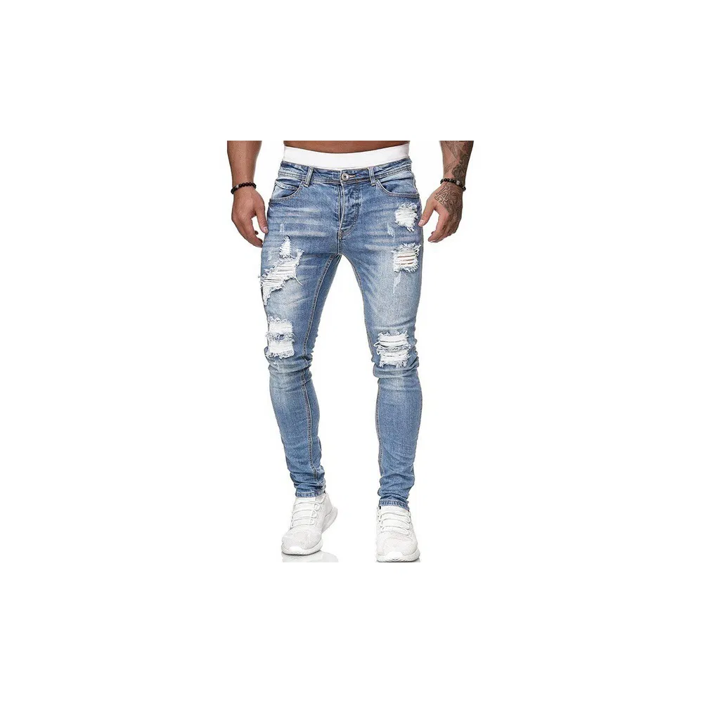 Preço Bom de Fábrica Venda de Calças Jeans Masculinas de Alta Qualidade para o Verão e Primavera