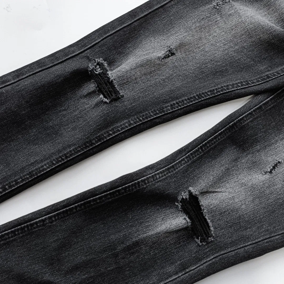 Jeans de denim vintage lavados inspirados na Ksubii em atacado premium