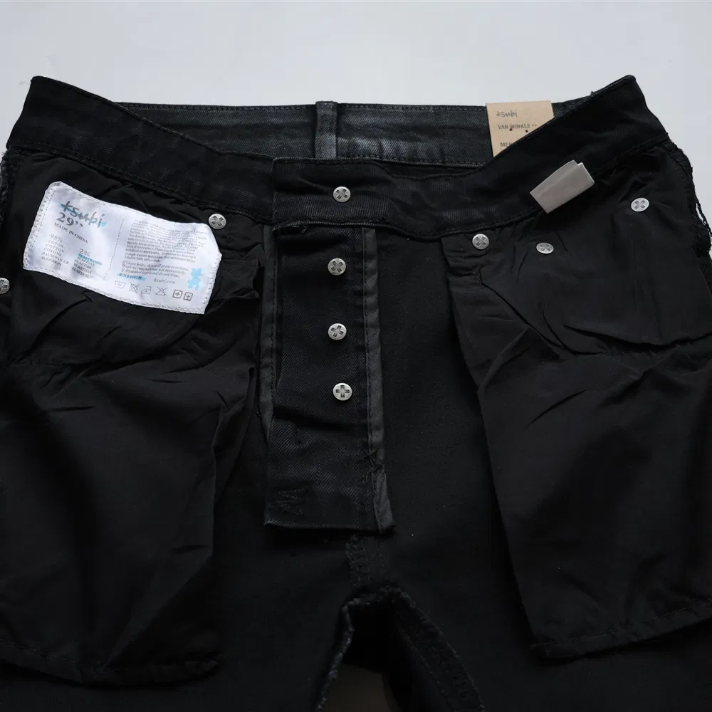 Sourcing de Denim Premium Apresentando Jeans Desgastados Estilo Ksubii Personalizados