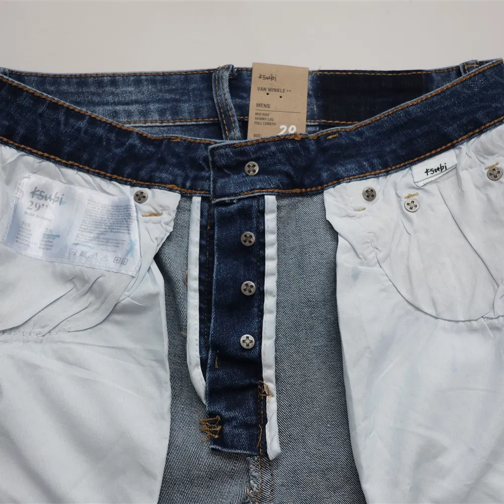 Calças de Denim Premium Desgastadas — Jeans Rasgados Estilo Ksu-Bii Personalizados