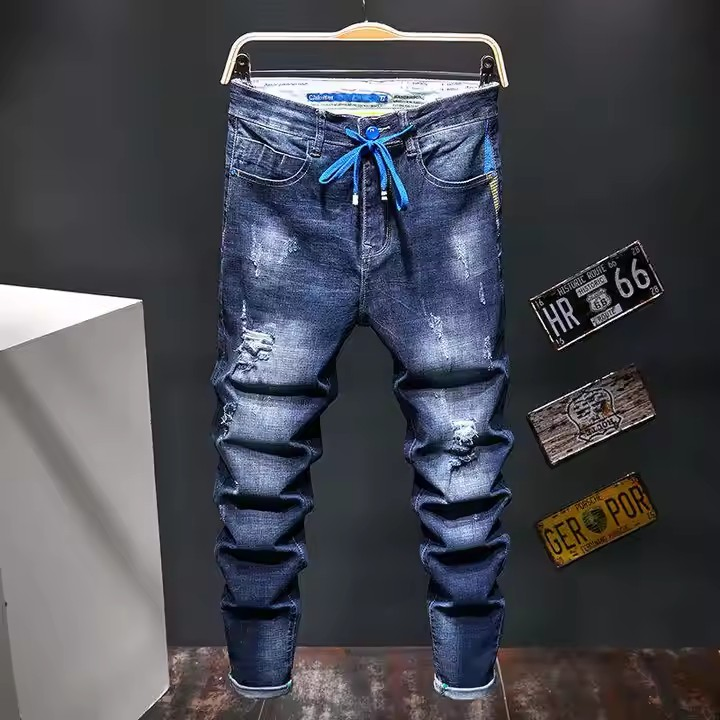 Calças de Homem Jeans Carpenter Pesadas com Corte Relaxado