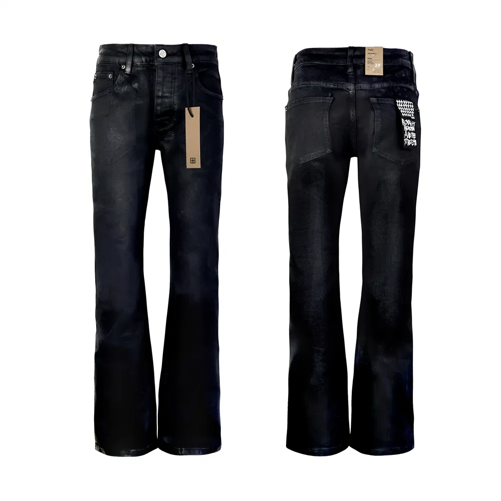 Sourcing de Denim Premium Apresentando Jeans Desgastados Estilo Ksubii Personalizados