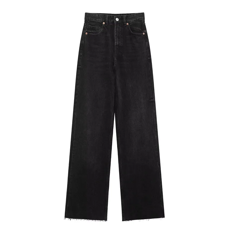 Jeans femininos de cintura alta estilosos para conforto e ajuste no dia a dia
