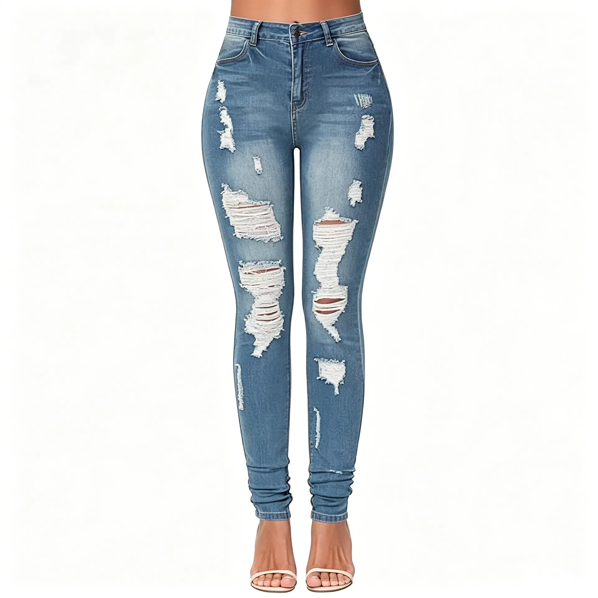 Marcas de moda e streetwear oferecendo serviços de personalização e exportação OEM ODM, jeans masculinos premium para calças de denim
