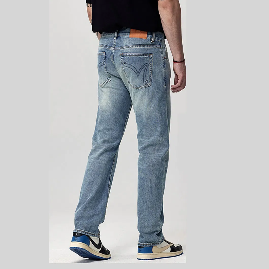 Novos Jeans Slim-Fit Personalizados para Homens. Jeans Masculinos de Alta Qualidade e Baixo Preço